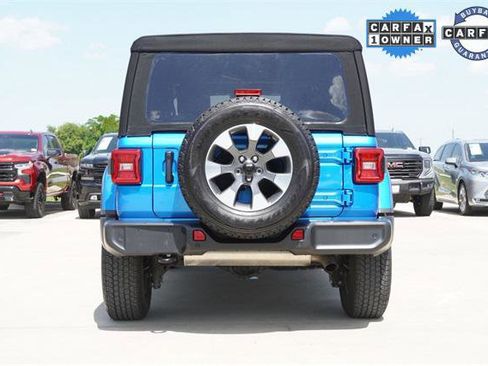 Certified 2021 Jeep Wrangler Unlimited Sahara w/ Safety Group image 7