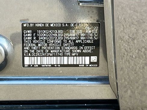 Used 2023 Honda HR-V EX-L image 33