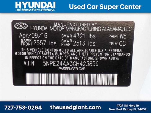 Used 2016 Hyundai Sonata ECO image 32