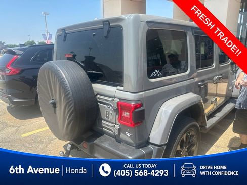 Used 2023 Jeep Wrangler Unlimited Sahara w/ Cold Weather Group AWD/4WD image 3