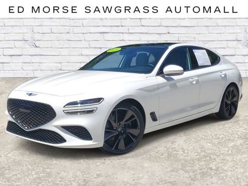 Used 2023 Genesis G70 2.0T w/ Sport Prestige Package RWD image 1
