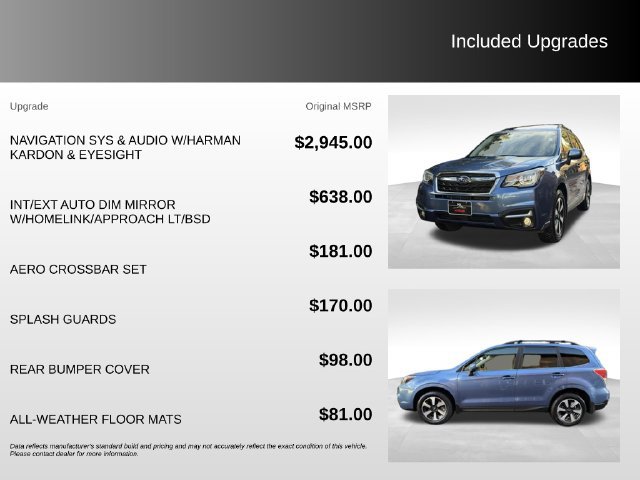Used 2018 Subaru Forester 2.5i Limited AWD/4WD image 9