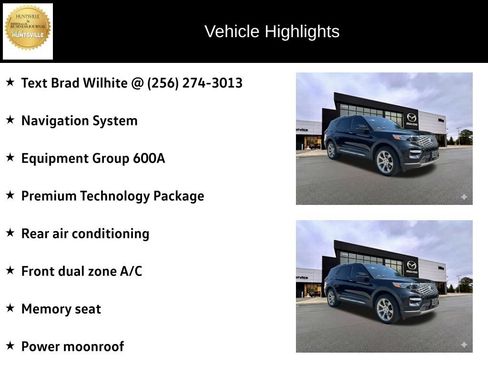 Used 2020 Ford Explorer Platinum w/ Premium Technology Package AWD/4WD image 6