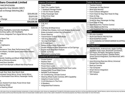 Used 2023 Subaru Crosstrek 2.5i Limited image 3