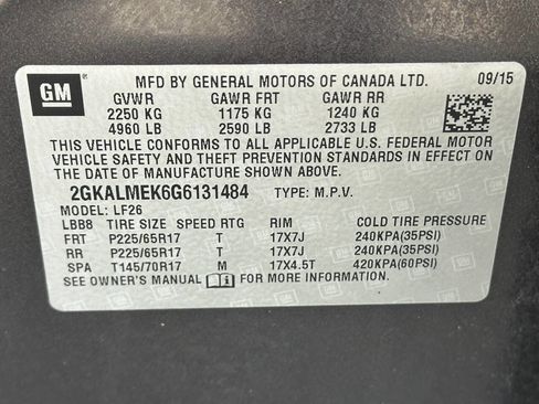 Used 2016 GMC Terrain SLE image 18