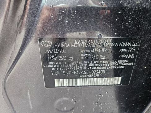 Used 2020 Hyundai Sonata SEL w/ Premium + Sunroof Package FWD image 30