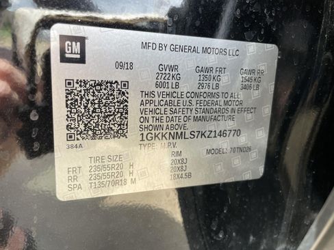 Used 2019 GMC Acadia SLT w/ Black Edition FWD image 11