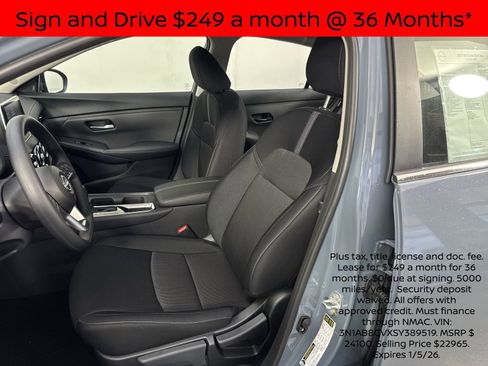 New 2025 Nissan Sentra SV w/ Lighting Package image 19