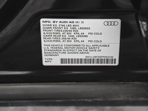 Used 2023 Audi Q4 e-tron Premium Plus w/ Premium Plus AWD/4WD image 14