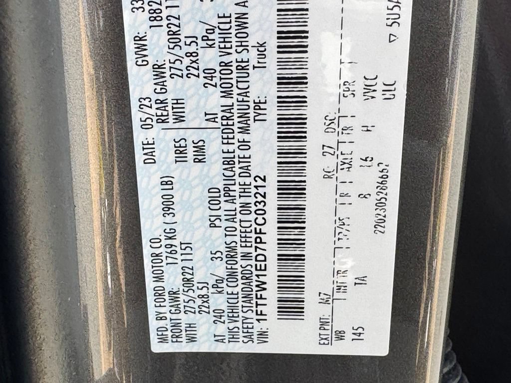 Used 2023 Ford F150 Limited AWD/4WD image 51