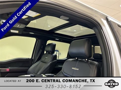 Certified 2024 Ford F150 Platinum w/ Equipment Group 702A High image 18