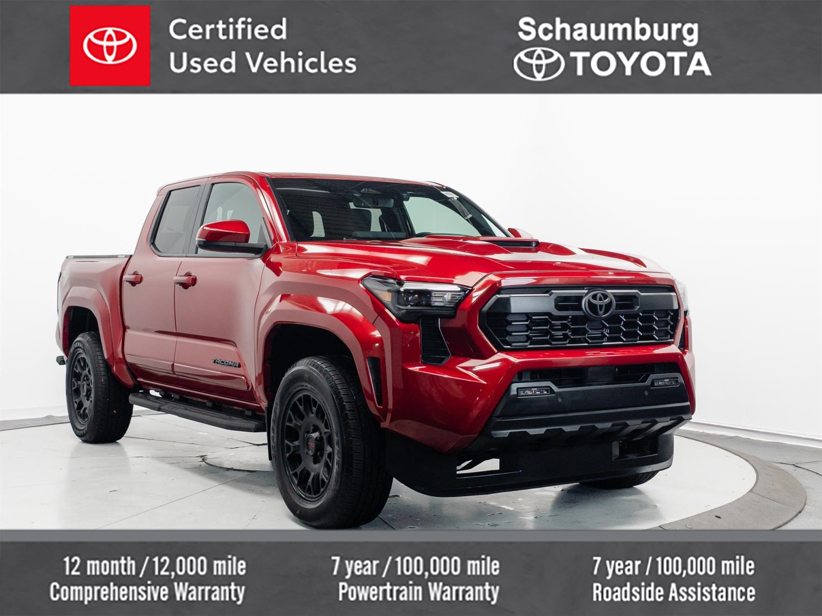 Certified 2024 Toyota Tacoma TRD Sport w/ TRD Sport Upgrade Package AWD/4WD image 1