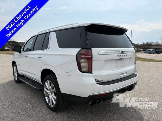 Used 2022 Chevrolet Tahoe High Country AWD/4WD image 4