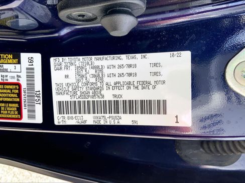 Used 2023 Toyota Tundra SR5 w/ TRD Off-Road Premium Package image 36