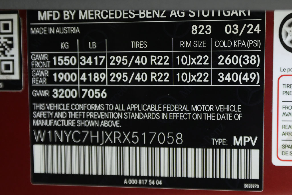 Used 2024 Mercedes-Benz G 63 AMG 4MATIC image 58