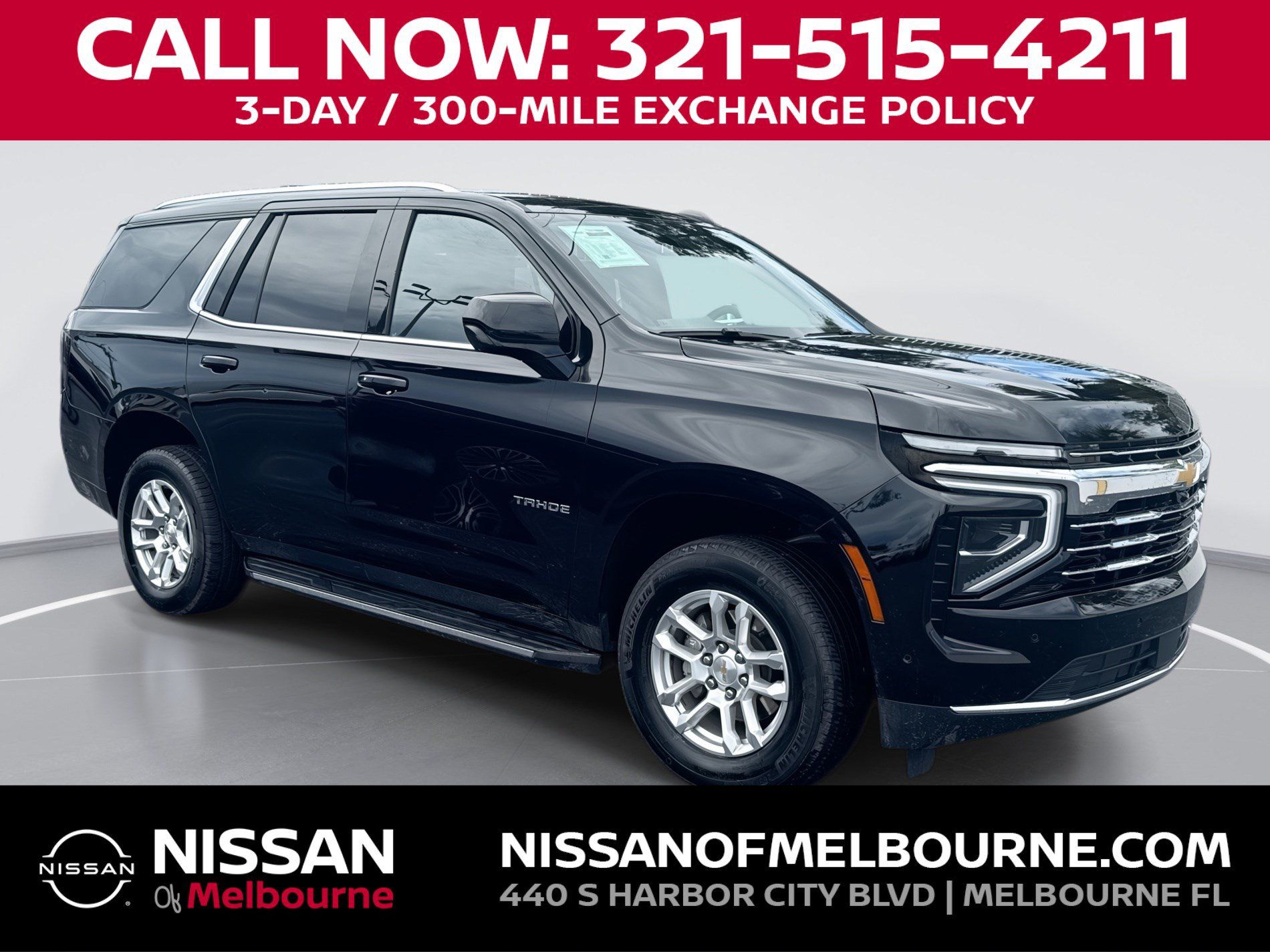 Used 2025 Chevrolet Tahoe LT RWD image 1