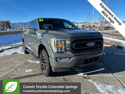 Used 2021 Ford F150 XLT w/ Equipment Group 302A High image 1