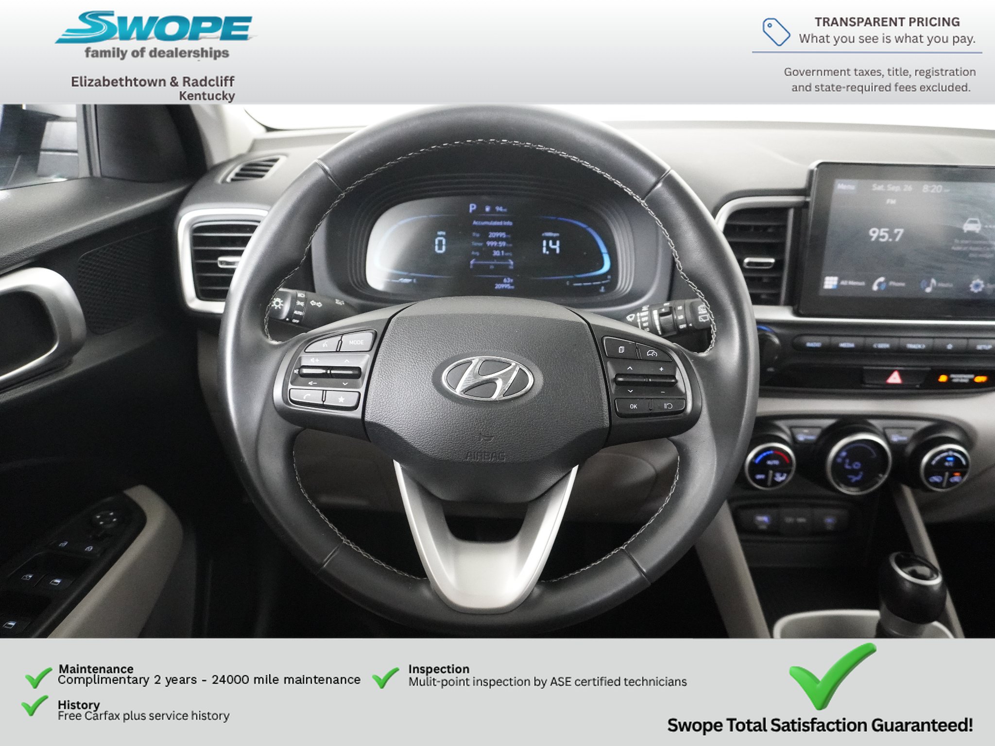 Used 2024 Hyundai Venue SEL FWD image 17