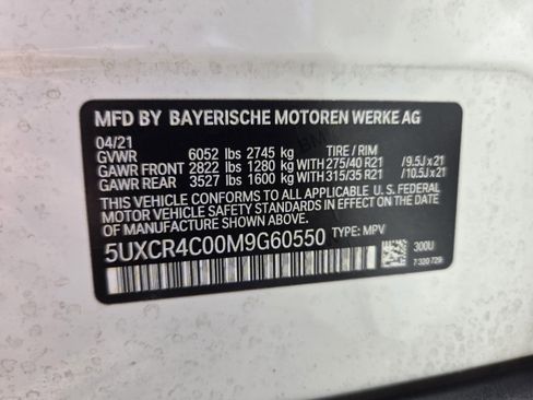 Used 2021 BMW X5 sDrive40i w/ Premium Package 2 RWD image 19