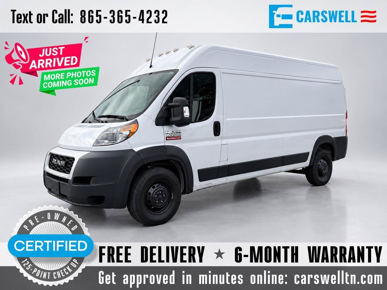 Used 2019 RAM ProMaster 2500 FWD image 1