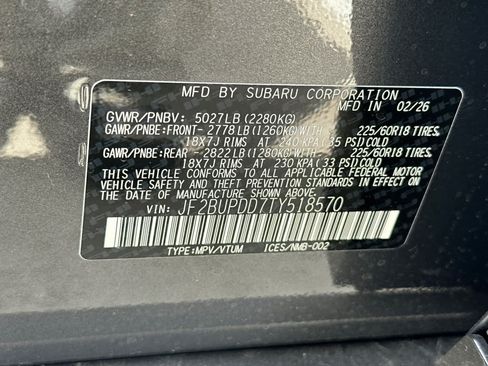 New 2026 Subaru Outback Limited AWD/4WD image 35