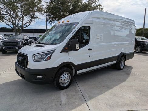 Certified 2023 Ford Transit 350 148 High Roof Extended DRW w/ Exterior Upgrade Package image 8