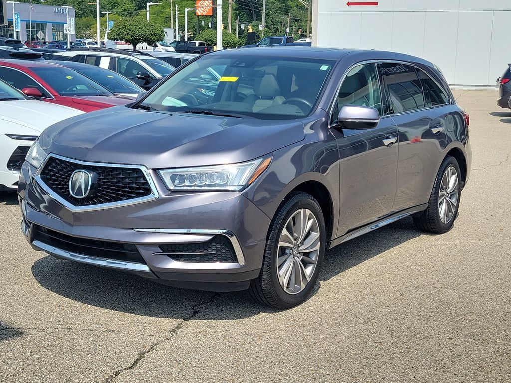 Used 2017 Acura MDX w/ Technology Package AWD/4WD image 2