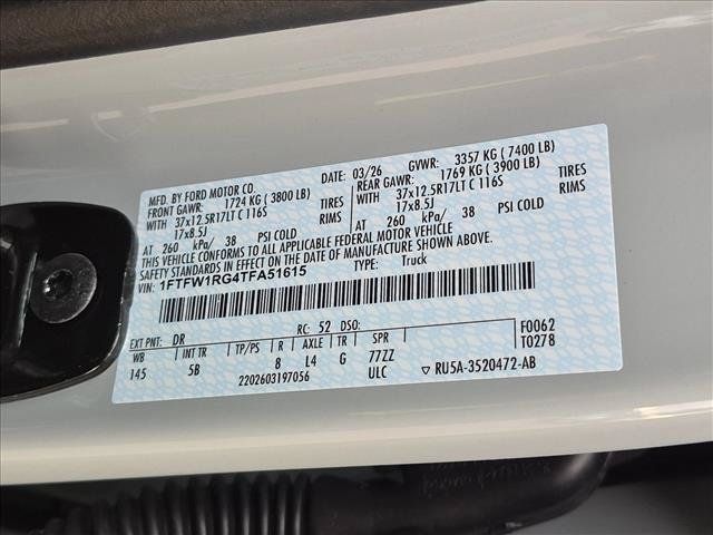 Used 2026 Ford F150 Raptor AWD/4WD image 24