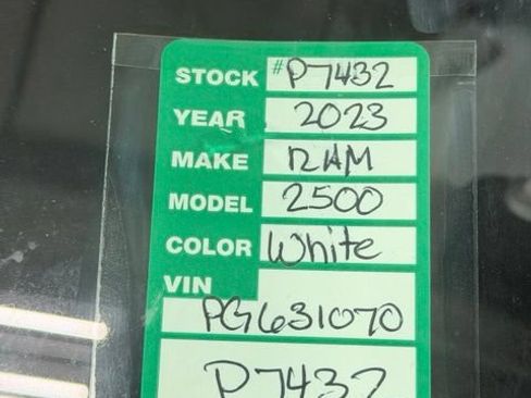 Used 2023 RAM 2500 Big Horn w/ Level 1 Equipment Group RWD image 25