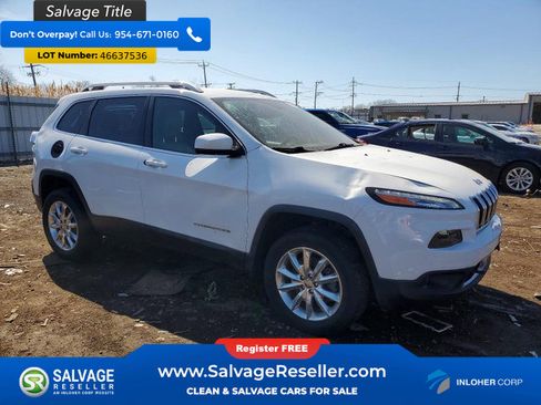 Used 2016 Jeep Cherokee Limited w/ Luxury Group AWD/4WD image 5