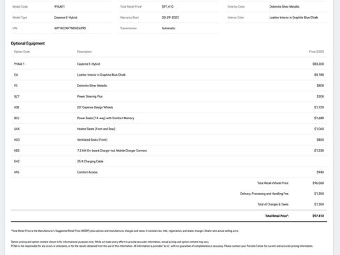 Used 2022 Porsche Cayenne E-Hybrid image 32