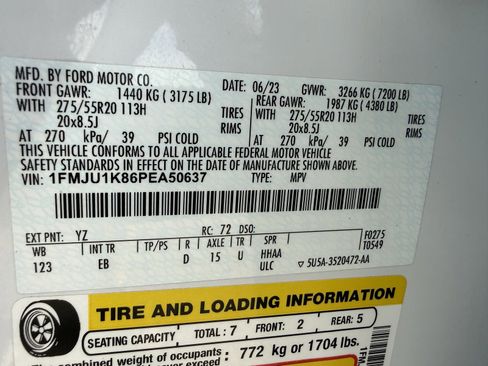 Used 2023 Ford Expedition Limited image 59