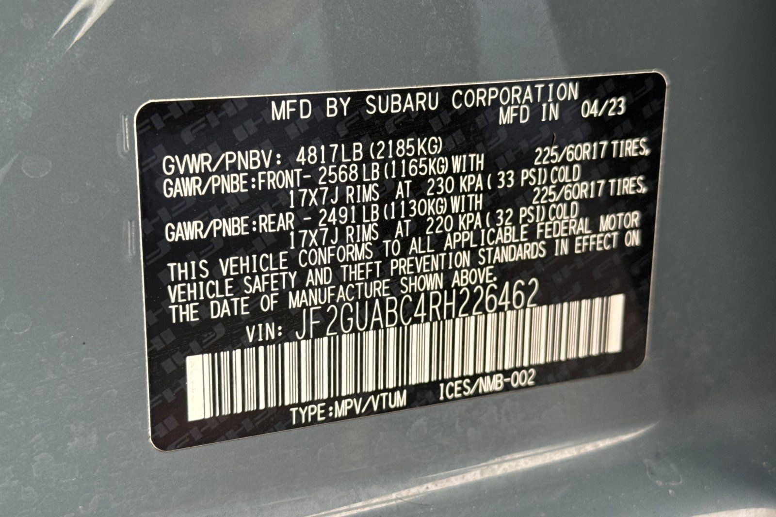 Used 2024 Subaru Crosstrek 2.0i AWD/4WD image 24