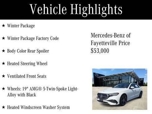 Certified 2025 Mercedes-Benz E 350 Sedan w/ Winter Package image 6