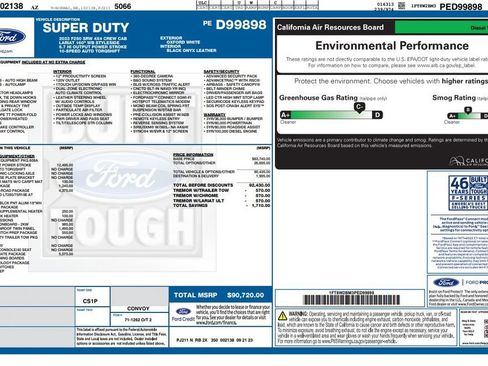 Used 2023 Ford F250 Lariat w/ Lariat Ultimate Package AWD/4WD image 5
