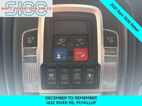 Used 2021 RAM 1500 Rebel w/ Leather & Sound Group image 19