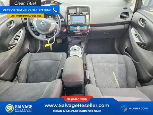 Used 2015 Nissan Leaf SV FWD image 11