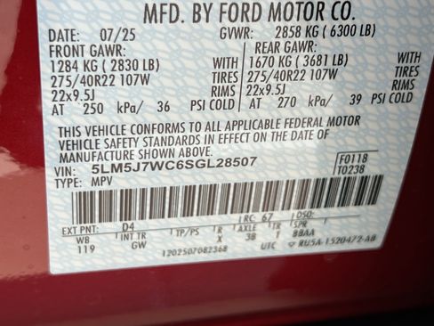 New 2025 Lincoln Aviator Reserve w/ Jet Appearance Package image 32