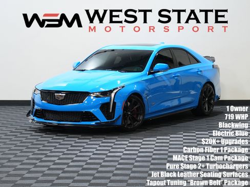 Used 2022 Cadillac CT4 V Blackwing w/ Carbon Fiber 1 Package RWD image 1