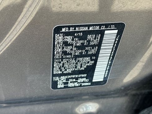 Used 2015 Nissan Quest SL w/ Value Cargo Package FWD image 36