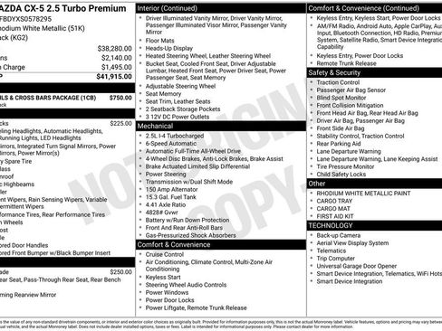 Used 2025 MAZDA CX-5 2.5 Turbo image 26