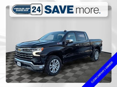 Used 2023 Chevrolet Silverado 1500 LTZ w/ Technology Package AWD/4WD image 1