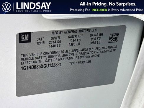 Used 2016 Chevrolet Volt Premier w/ Driver Confidence Package image 26