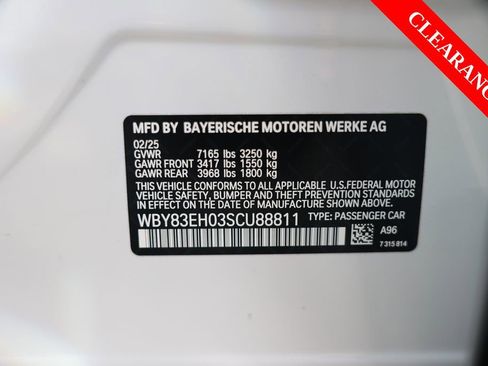 Used 2025 BMW i7 M70 w/ Executive Package image 40