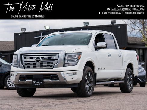 Used 2020 Nissan Titan Platinum Reserve AWD/4WD image 1