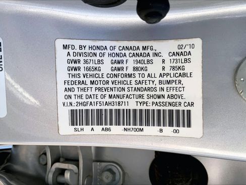 Used 2010 Honda Civic LX image 35