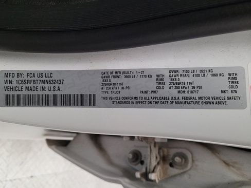 Used 2021 RAM 1500 Big Horn AWD/4WD image 33