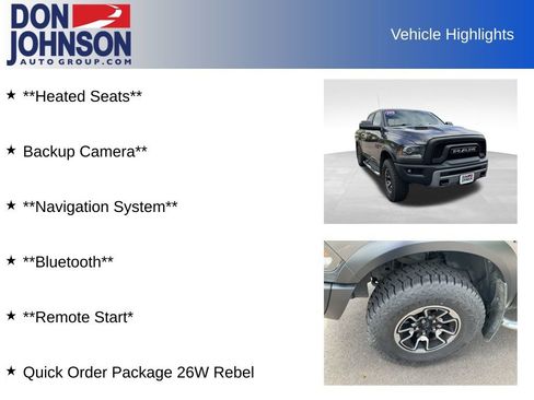 Used 2017 RAM 1500 Rebel w/ Luxury Group image 6