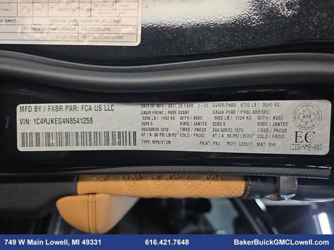 Used 2022 Jeep Grand Cherokee L Summit w/ Advanced Protech Group IV image 42