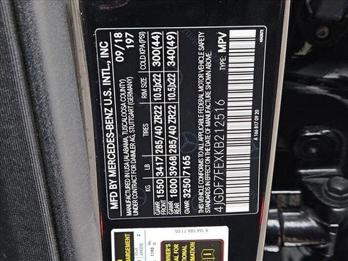 Used 2019 Mercedes-Benz GLS 63 AMG 4MATIC image 28